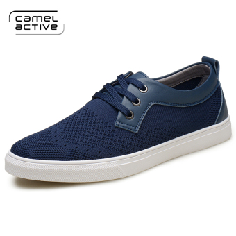 Gambar Camel Active jala musim panas sepatu sepatu pria (Biru)