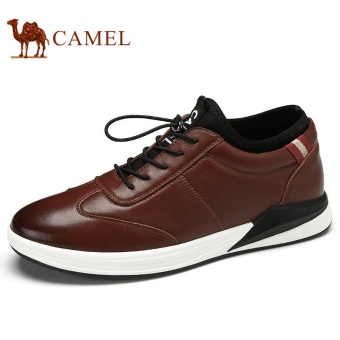 Gambar Camel Men Autumn New Fashion Sports Casual Shoes Casual Shoes DailyAll match Trend(Brown)   intl