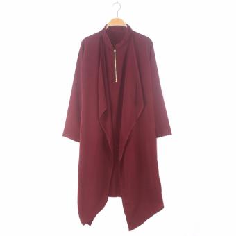 Gambar Cantik   Atasan Blouse Muslim Tunik Amor   Maroon