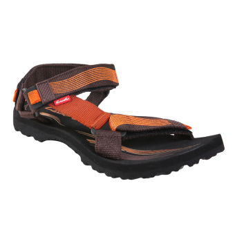 Gambar Carvil Batugana GM Man Sandal Sponge   Black Brown