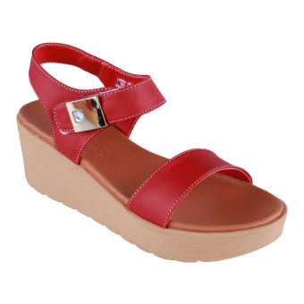 Gambar Carvil Libra 01L Ladies Sandal Casual   Red