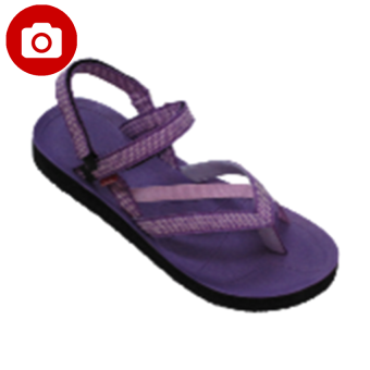 Gambar Carvil Saudi Gl Ladies Sandal Sponge   Purple