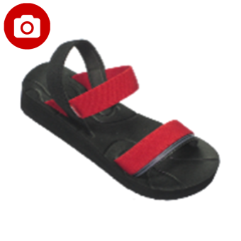 Gambar Carvil Siomi L Ladies Sandal Sponge   Black Red