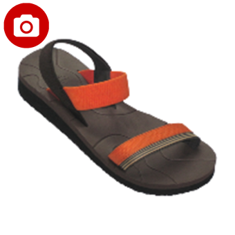 Gambar Carvil Siomi L Ladies Sandal Sponge   Brown Orange