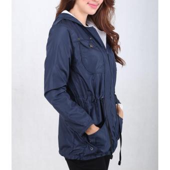 Catenzo Jaket Parka Wanita - Best Seller - Mayer - Navy Juni 2018 - 5 Catenzo Jaket Parka Wanita - Best Seller - Mayer - Navy - 5