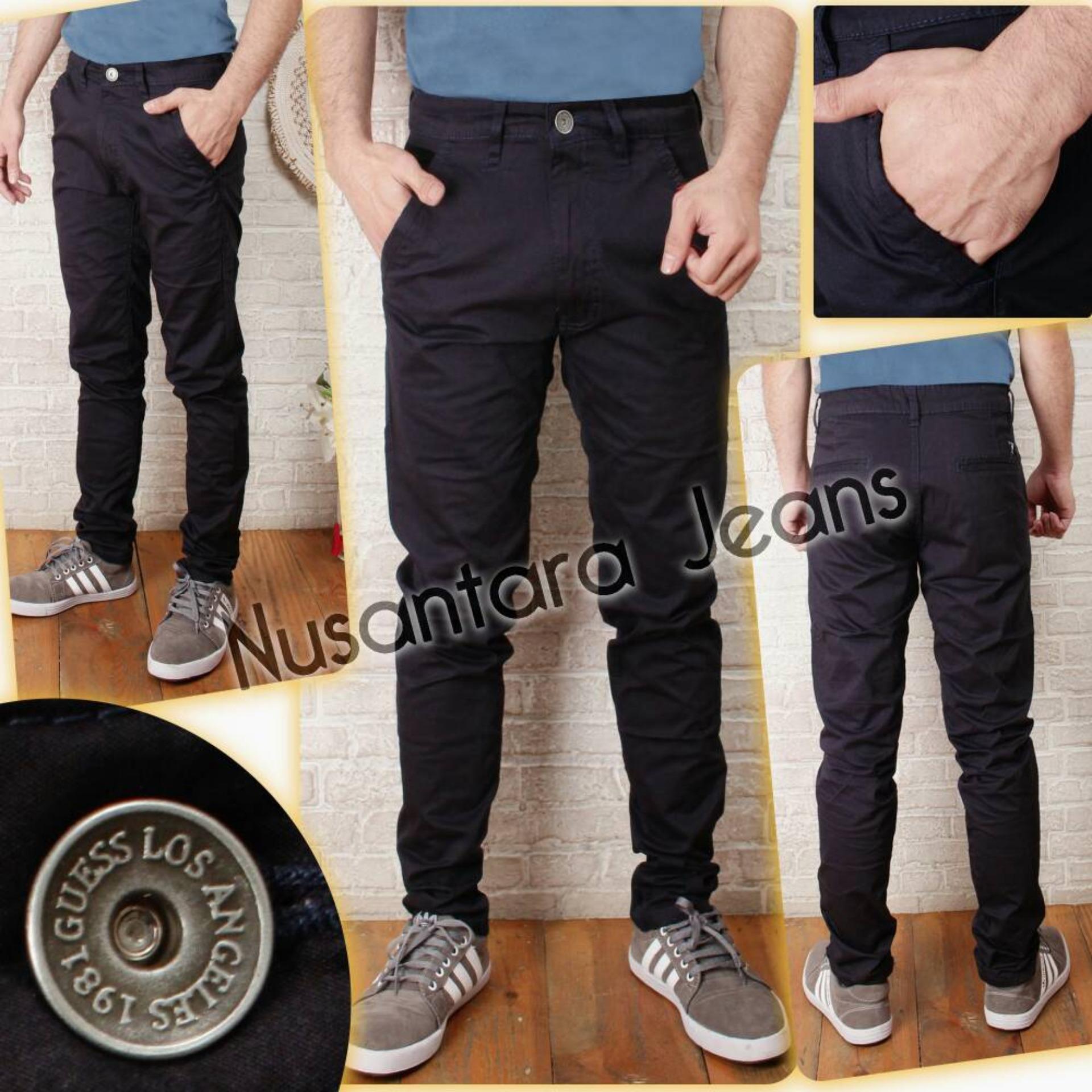 CELANA CINOS PANT BAHAN TUILL STREET BAGUS MURAH JAHITAN RAPI KWLITAS TERJAMIN [ABU-ABU]