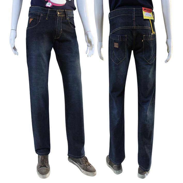 CELANA JEANS PANJANG PRIA BUR LOIS MODEL REGULLER STANDAR [WARNA BLUE WASH]]