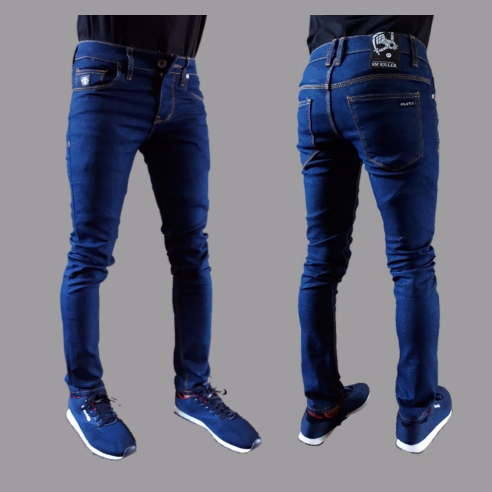 Celana jeans pria / jeans skinny / slimfit / pensil (sm killer)