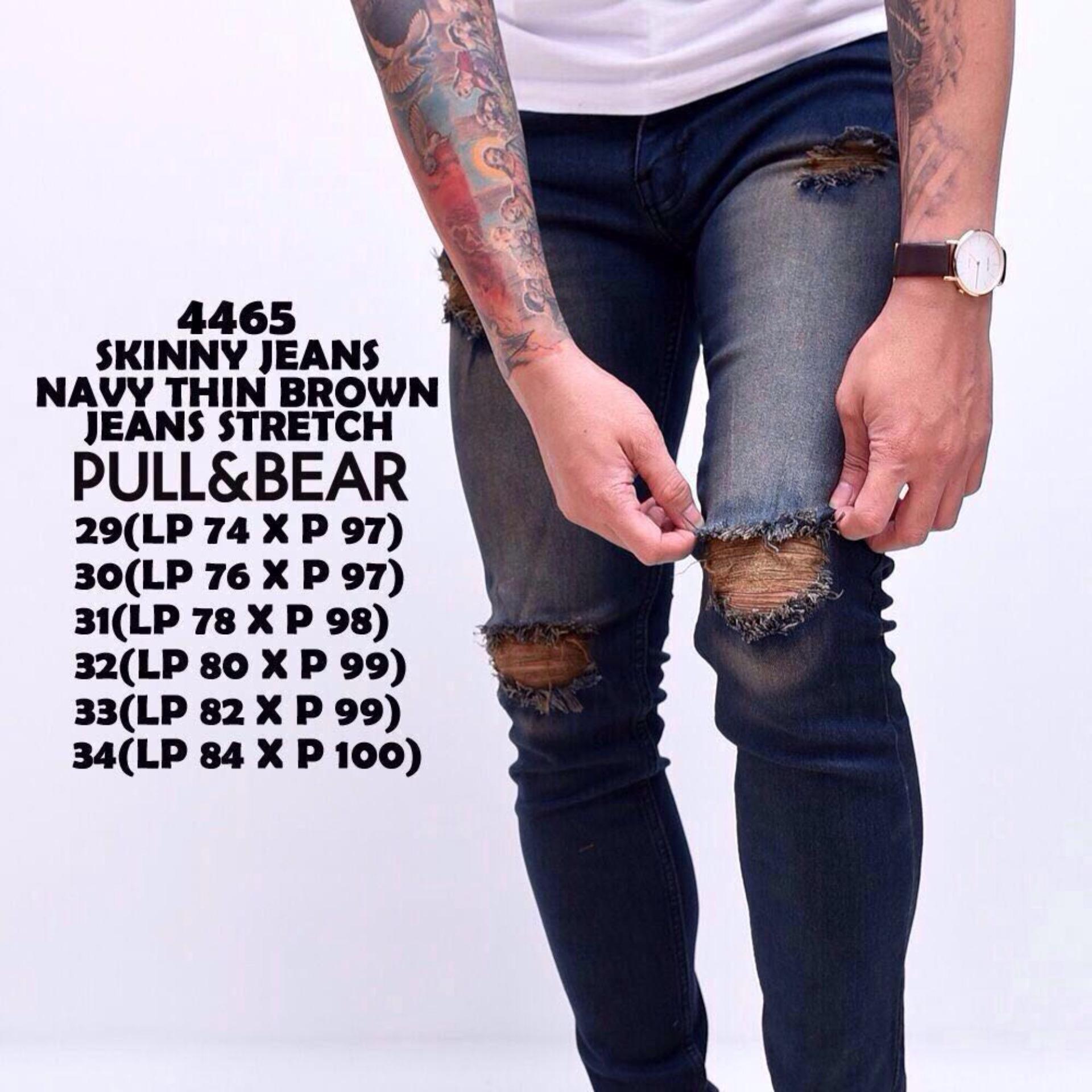 CELANA JEANS PRIA SOBEK SKINNY NAY