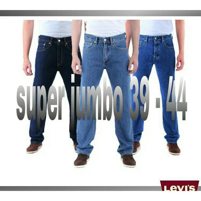 Celana Jeans Ukuran Besar / Jumbo Pria 39 - 44 - Ae3a7a