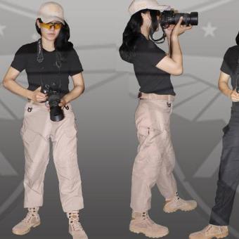 Jual Celana Tactical Blackhawk Panjang Wanita Cewek Cream Online Murah