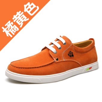 Cheng rambut bernapas tahan slip soft suede pasang sepatu kasual sepatu sepatu (Chengfa 1328-kuning) Cheng rambut bernapas tahan slip soft suede pasang sepatu kasual sepatu sepatu (Chengfa 1328-kuning)
