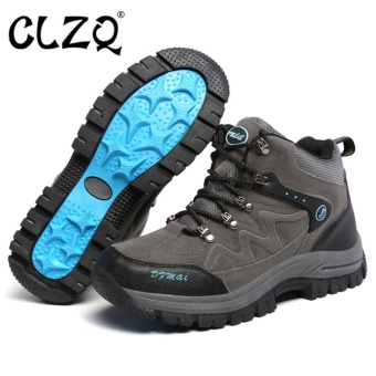 couple's waterproof non slip wear resistant outdoor hiking shoes