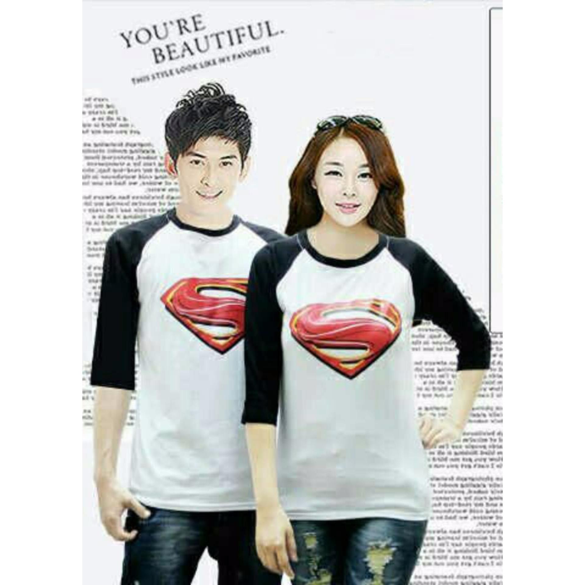 Uc Kaos  Couple  Letter A Kaos  Oblong Sweater Couple  Cp A T 