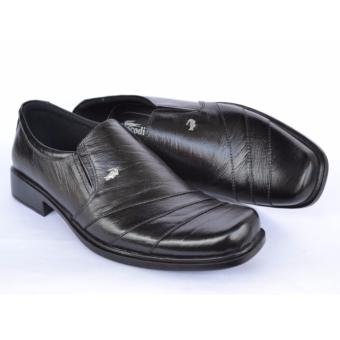 Crocodile Sepatu Kulit Sepatu Kerja Pria Branded Sepatu Pantofel Pria - A9 - Hitam Juli 2018 - 5 Crocodile Sepatu Kulit Sepatu Kerja Pria Branded Sepatu Pantofel Pria - A9 - Hitam - 5