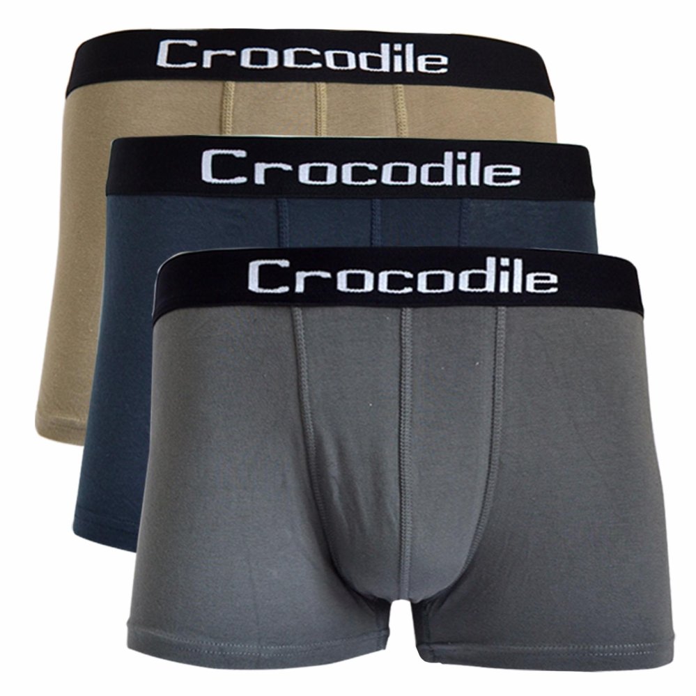 Crocodile Underwear 555-003 Boxer - 2 pcs - Multicolor  - Celana Dalam Pria