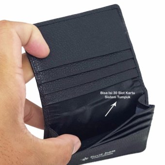 David Jones International - Dompet Kartu / Card Holder Kulit Pria -Kulit Asli - 1143 - Hitam Mei 2018 - 4 David Jones International - Dompet Kartu / Card Holder Kulit Pria -Kulit Asli - 1143 - Hitam - 4