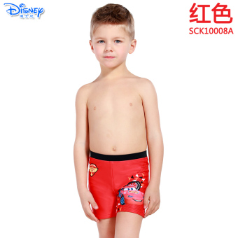 Gambar Disney anak anak baju renang anak celana (SCK10008A merah untuk mengirim berenang lap + topi renang + + kacamata)