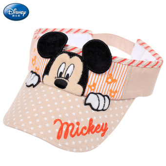 Gambar Disney katun anak laki laki musim panas topi kosong atas topi (Ukuran referensi, silakan jumlah Baobao lingkar kepala + SM60260 khaki)