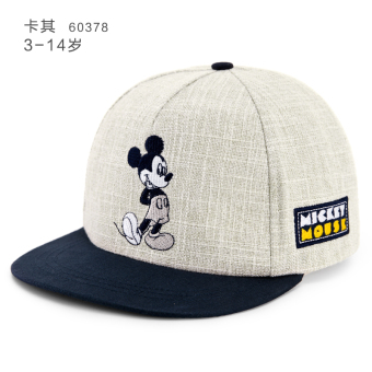 Gambar Disney Korea matahari naungan topi Baobao bisbol topi topi (52 cm cocok untuk 3 5 40 tahun + SM60378 khaki)