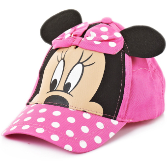 Gambar Disney Musim Semi dan Gugur anak laki laki topi baseball Baobao topi (Sesuai dengan ukuran kepala memilih + Q644 Rose)