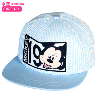 Gambar Disney musim semi dan musim gugur anak topi matahari topi bisbol topi topi (Silakan menurut anak lingkar kepala memilih + Bisbol topi SM60331 air biru)