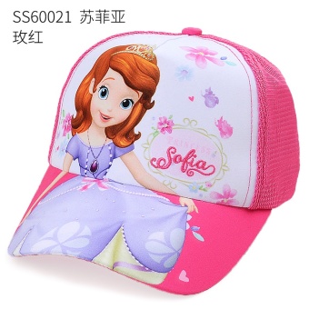 Gambar Disney Putri Musim Panas Topi Matahari Anak Topi (Lingkar kepala 52 cm 5 8 tahun + SS60021 SOPHIA Rose) (Lingkar kepala 52 cm 5 8 tahun + SS60021 SOPHIA Rose)