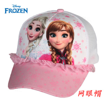 Gambar Disney rumah Korea jala Musim Semi dan Musim Gugur anak anak Baobao topi topi anak perempuan topi topi (Semua Kode + 60026 salju merah muda)