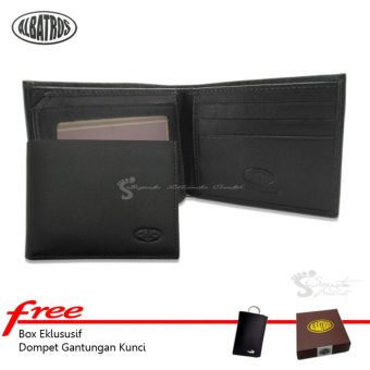 Dompet Kulit Asli Pria Original Albatros Hitam ALB-001 Januari 2019 - 5 Dompet Kulit Asli Pria Original Albatros Hitam ALB-001 - 5