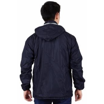 Elfs Shop - Jaket Hoody Parka Reverseable Bolak-Balik 2 In 1 Pria Parasut Fleece-Biru Dongker April 2018 - 4 Elfs Shop - Jaket Hoody Parka Reverseable Bolak-Balik 2 in 1 Pria Parasut Fleece-Biru Dongker - 4