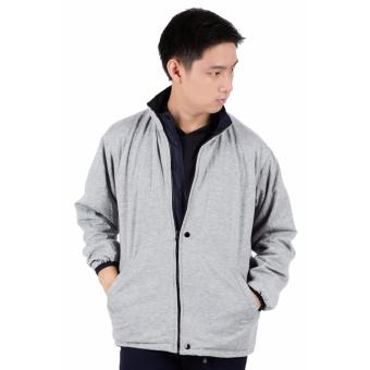 Elfs Shop - Jaket Hoody Parka Reverseable Bolak-Balik 2 In 1 Pria Parasut Fleece-Biru Dongker April 2018 - 2 Elfs Shop - Jaket Hoody Parka Reverseable Bolak-Balik 2 in 1 Pria Parasut Fleece-Biru Dongker - 2