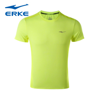 Gambar Erke Musim Panas Baru Leher Bulat Lengan Pendek T shirt (Neon kuning) (Neon kuning)