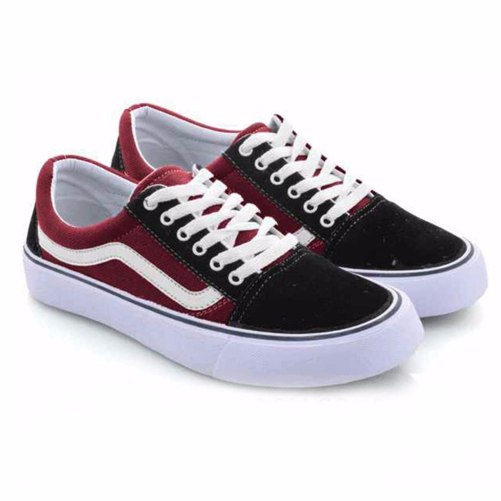 Everflow Sepatu Flat Casual Slip Wanita Denim Grey b Daftar Everflow Sepatu Sneaker Casual Wanita Canvas Maroon b