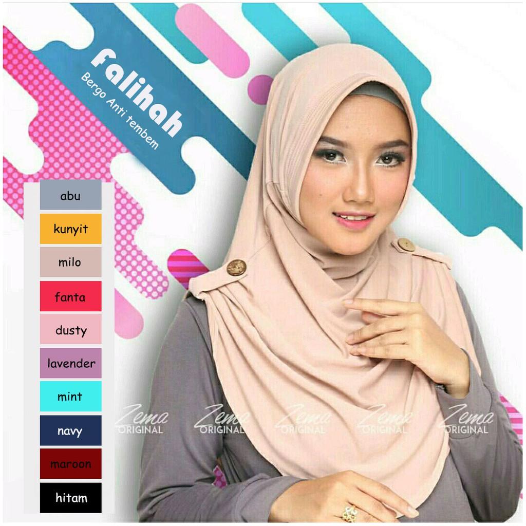Falihah Jilbab Instan / Bergo Instan / Murah Wanita / Jilbab Syari Falihah Jilbab Instan / Bergo Instan / Murah Wanita / Jilbab Syari