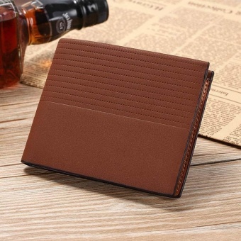 Fashion Dompet Kulit Pendek Kecil Untuk Pria Vintage Timbul Wadah Uang Kartu Kredit Januari 2019 - 3 Fashion dompet kulit pendek kecil untuk pria Vintage timbul wadah uang kartu kredit - 3