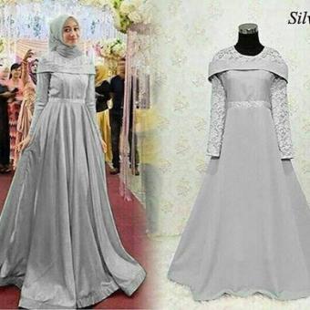 Gambar FASHION MUSLIM   Tunik Baju Wanita Baju Atasan Blouse Kinanti Maxy