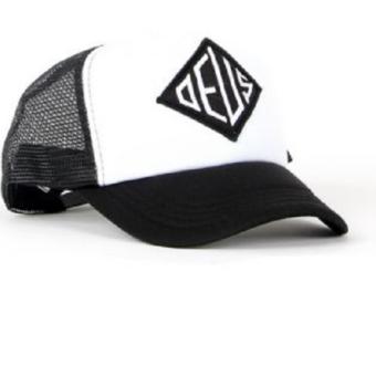 jual fashion pria topi trucker deus ex hitam putih jual fashion pria topi trucker deus ex hitam putih