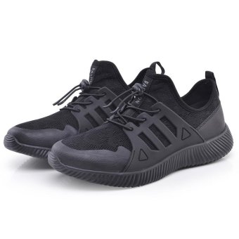 Fashion Running Shoes ZOQI Men's Sports Shoes Sneaker (Black) - Intl Pebruari 2019 - 5 Fashion Running Shoes ZOQI Men's Sports Shoes Sneaker (Black) - intl - 5