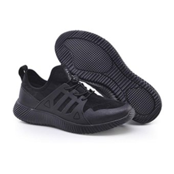 Fashion Running Shoes ZOQI Men's Sports Shoes Sneaker (Black) - Intl Pebruari 2019 - 4 Fashion Running Shoes ZOQI Men's Sports Shoes Sneaker (Black) - intl - 4