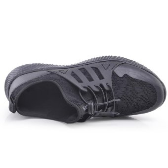 Fashion Running Shoes ZOQI Men's Sports Shoes Sneaker (Black) - Intl Pebruari 2019 - 3 Fashion Running Shoes ZOQI Men's Sports Shoes Sneaker (Black) - intl - 3