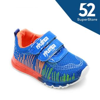 Faster Sepatu Anak Sneakers LED 1704-802 - Blue Size 26-31 April 2018 - 2 Faster Sepatu Anak Sneakers LED 1704-802 - Blue Size 26-31 - 2