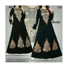 Gamis Abaya Hitam- Abaya Arab