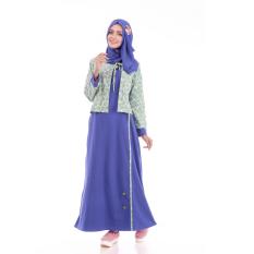 Gamis Alnita AG-18 biru benhur
