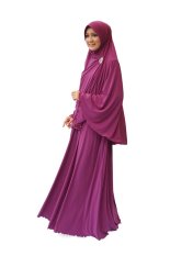 Gamis Makkah Classic - Magenta