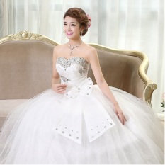 Gaun Pengantin Putih Wedding Gown Wedding Dress 2016 12002