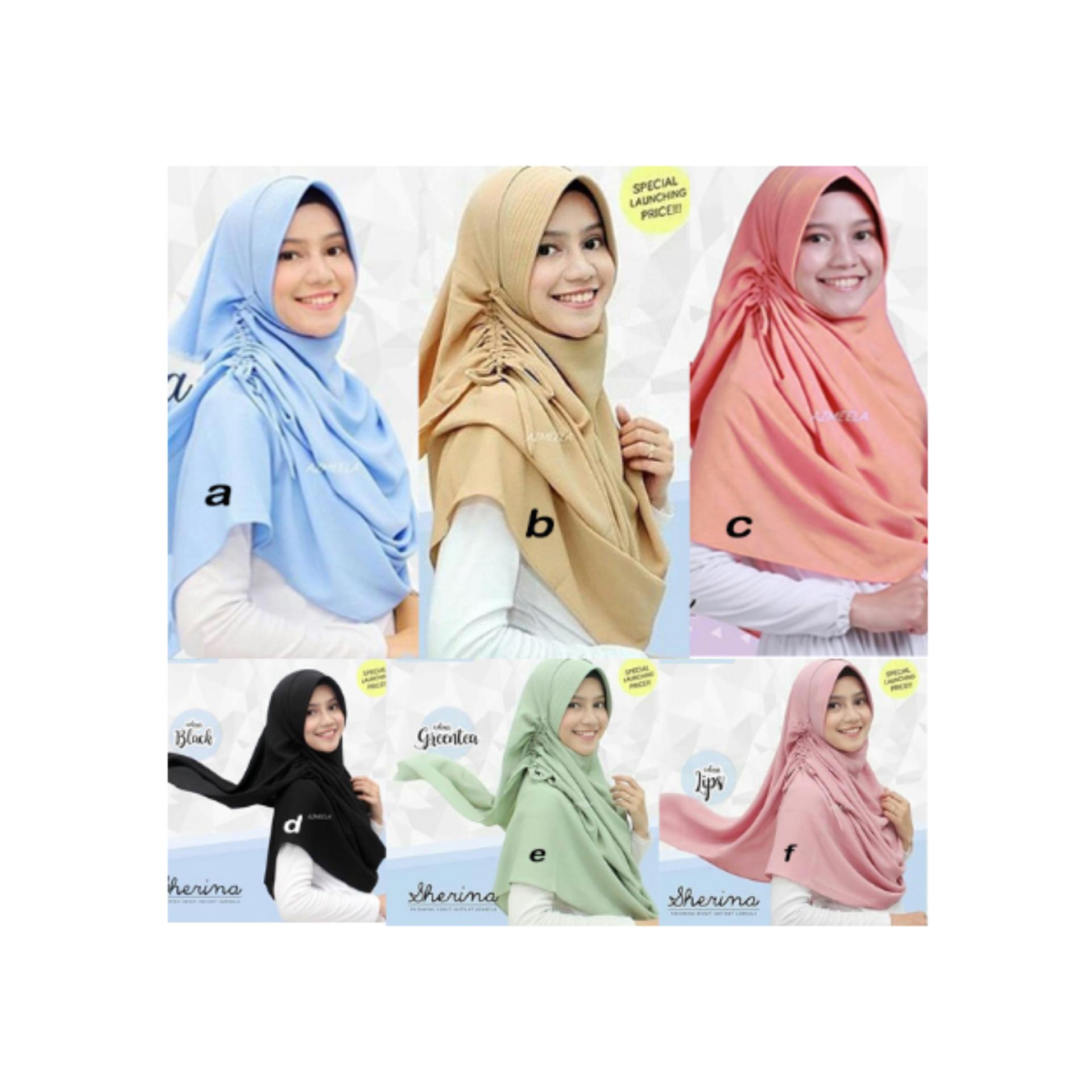 Hijab Jilbab Instan kerudung Pastan Sherina Hijab Jilbab Instan kerudung Pastan Sherina