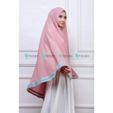 Hijab Jilbab Khimar Syar'i Fisura - Pink