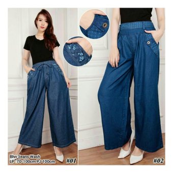 ... Harga 168 Collection Celana Hotpant Winda Sort Pant Biru Terbaru Source SB Collection Celana Kulot Jeans