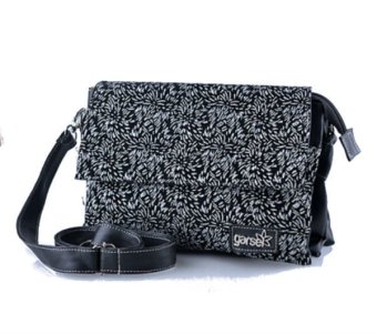 Garsel Tas Slempang Modis&Cantik - Silky - 350 Abh 009-Hitam