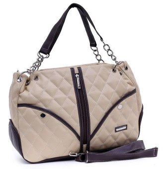 Garucci TMY 0621 Tas Hand Bag/Selempang Wanita (Krem Kombinasi)